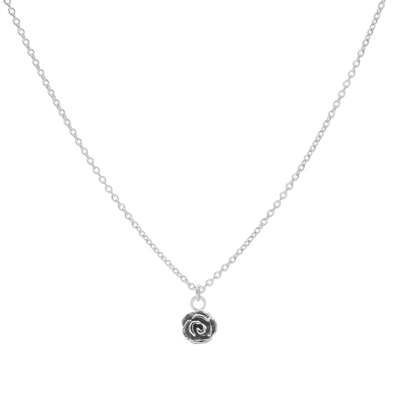 Karma damen Kette Silber T233