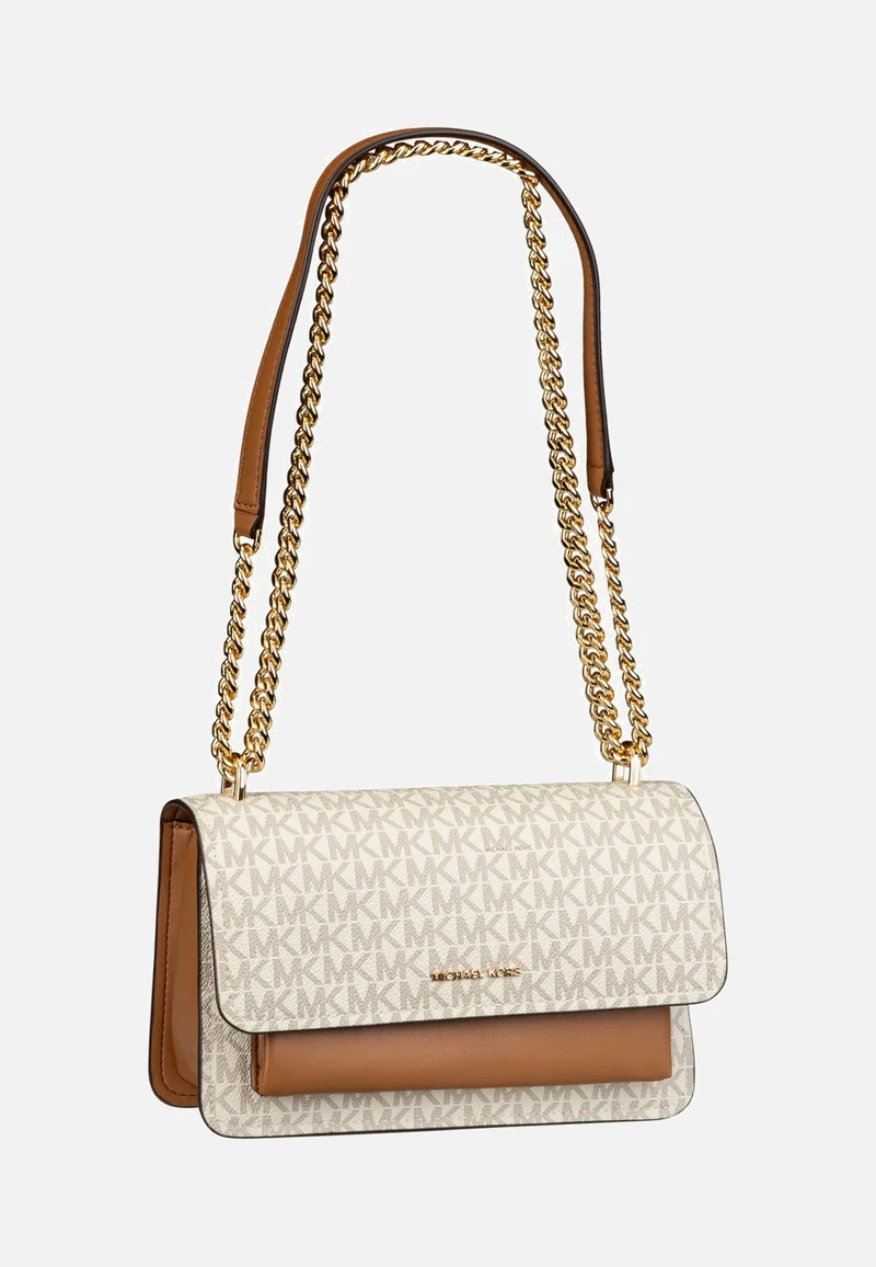 Claire LG Shoulder MK Sig Vanilla/Acorn - Umhängetasche