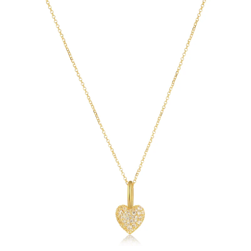 Sif Jakobs Valentine damen Anhänger 750 Vergoldung SJ-P72356-CZ-YG