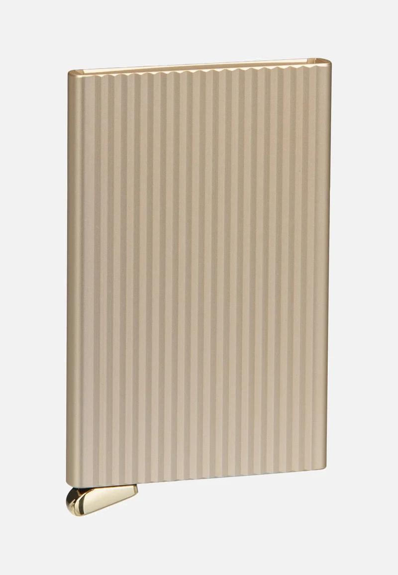 Cardprotector Fluted Cashmere+ - Kartenetui