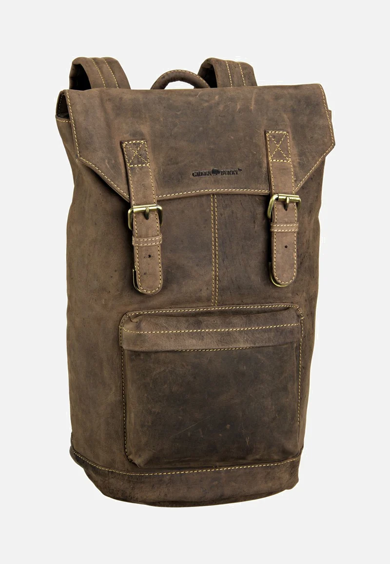 Vintage Retro Sattelbraun - Rucksack