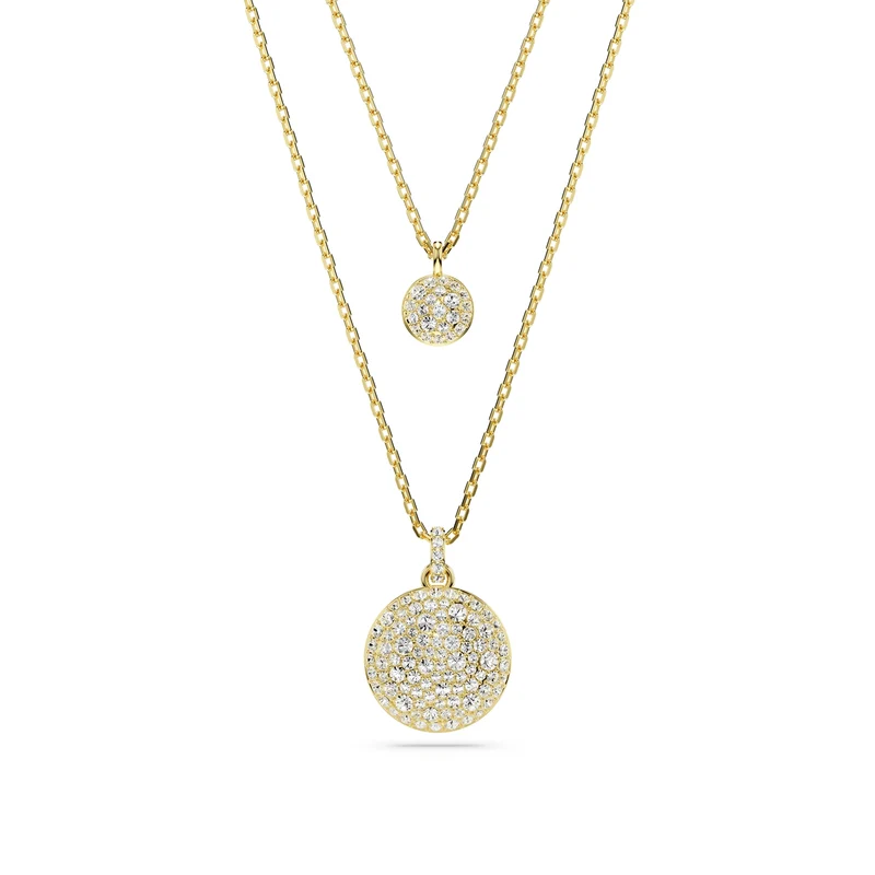 Swarovski miteora Goldfarbene Kette 5683442