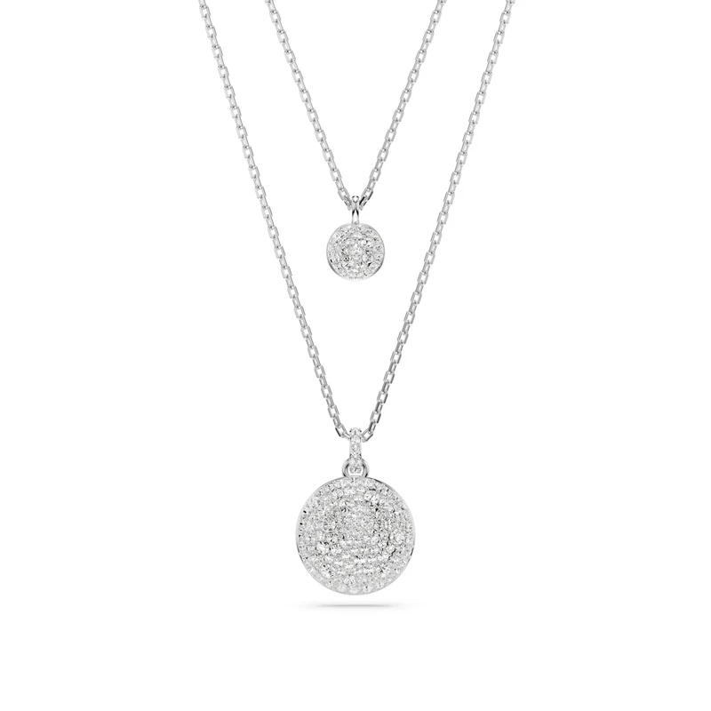 Swarovski miteora Silberfarbene Kette 5684244