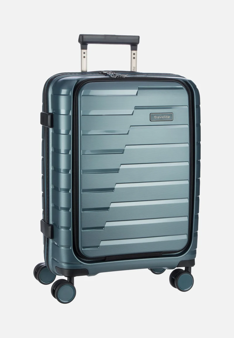Air Base 4-Rad Trolley S Vortasche Eisblau - Koffer