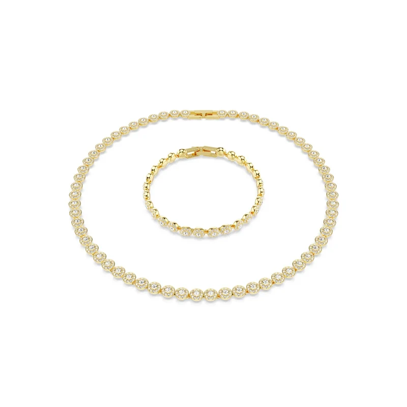 Swarovski Una Gold Coloured Set 5720506