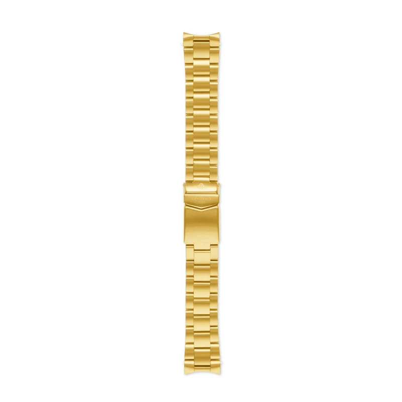 Sem Lewis Lundy Island Diver Strap 20mm Goldfarbene SL620015