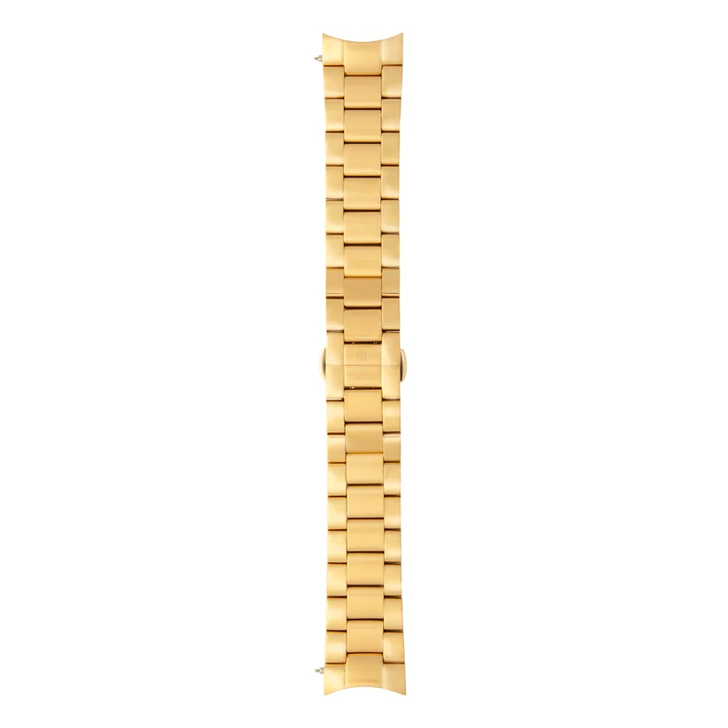 Sem Lewis mitropolitan stalen Uhrband 24 mm Goldfarbene SL620026
