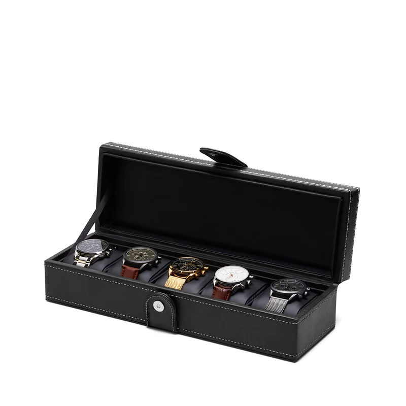Mats Meier Mont Fort herren Uhrenbox Schwarz MM-Watchbox-1907