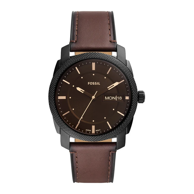 Fossil Machine herren Uhr Braun FS5901