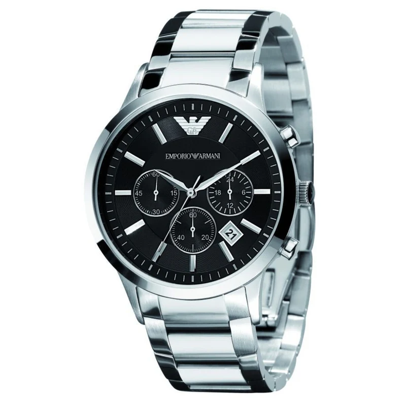Emporio Armani herren Uhr Silber AR2434