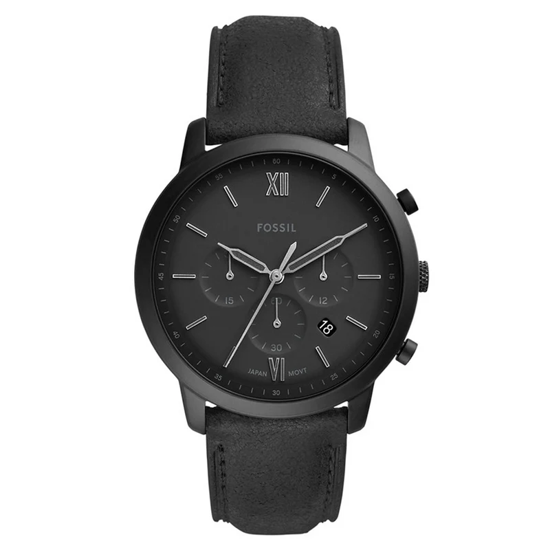 Fossil Neutra Chrono Chronograph Schwarze Herrenuhr FS5503