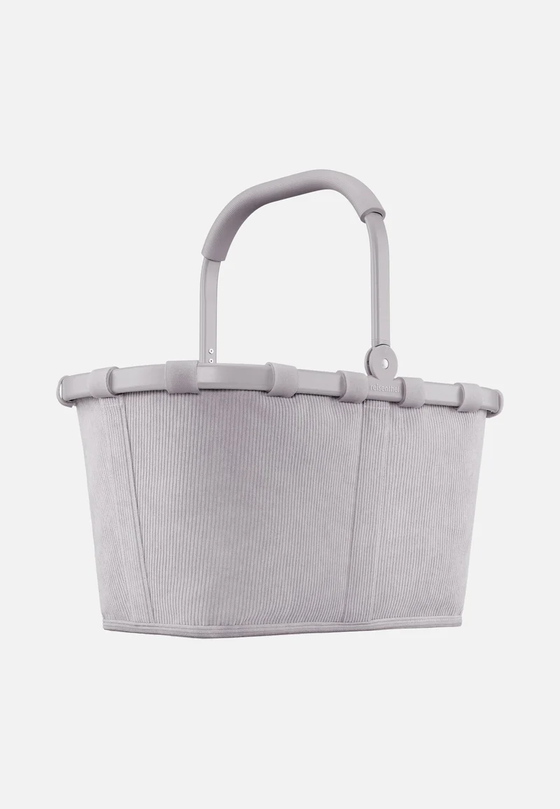 Carrybag Cord Grey - Einkaufskorb