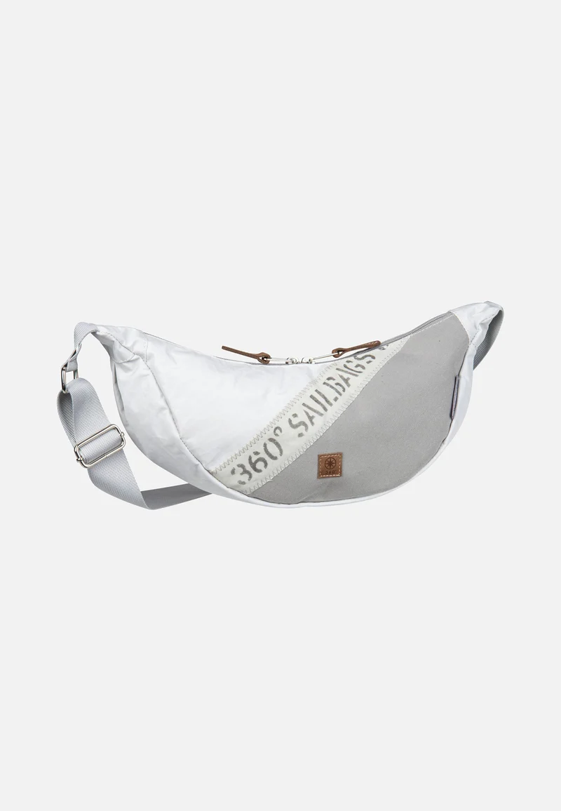 Roop Stencil-Weiß/Grau - Sling Bag