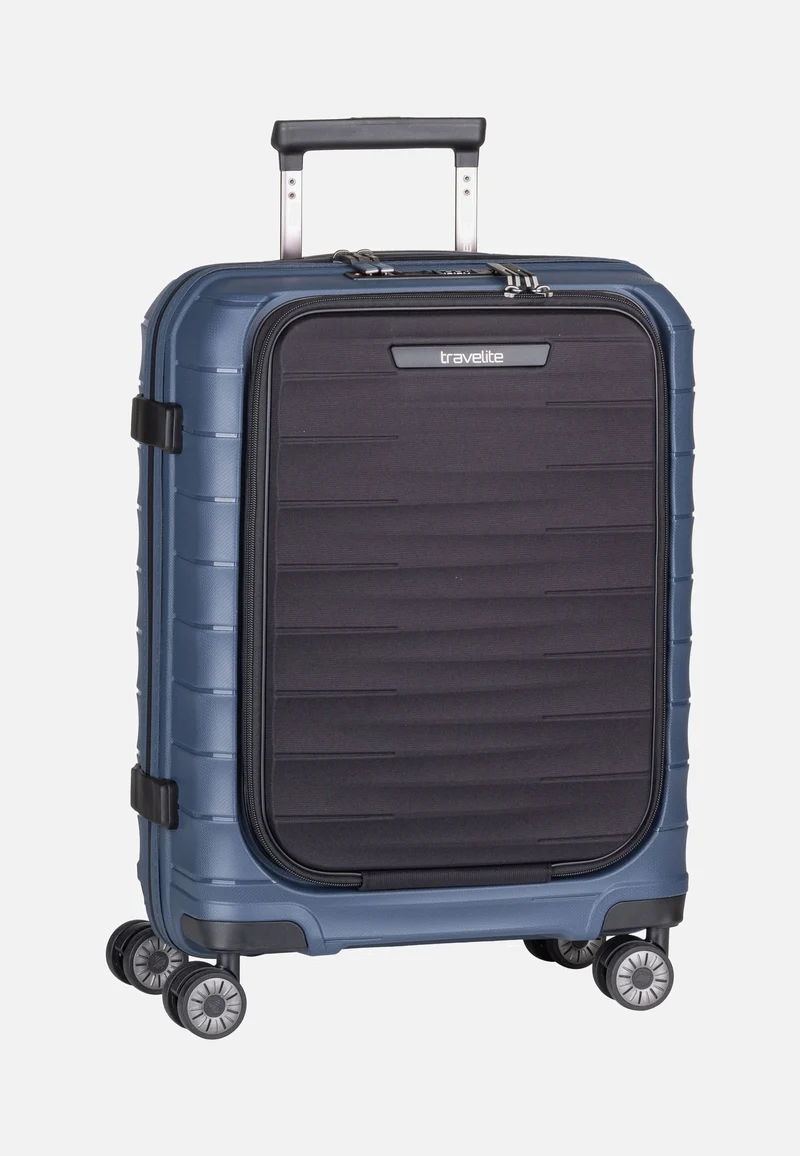Mooby 4w Trolley S Front Pocket Marine - Koffer