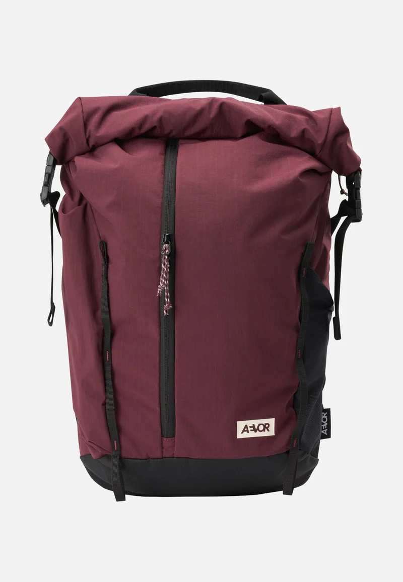 Active Pack Burgundy - Rolltop Rucksack