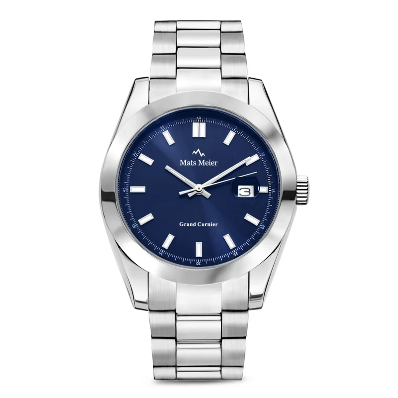 Mats Meier Grand Cornier herren Uhr Silber MM00518