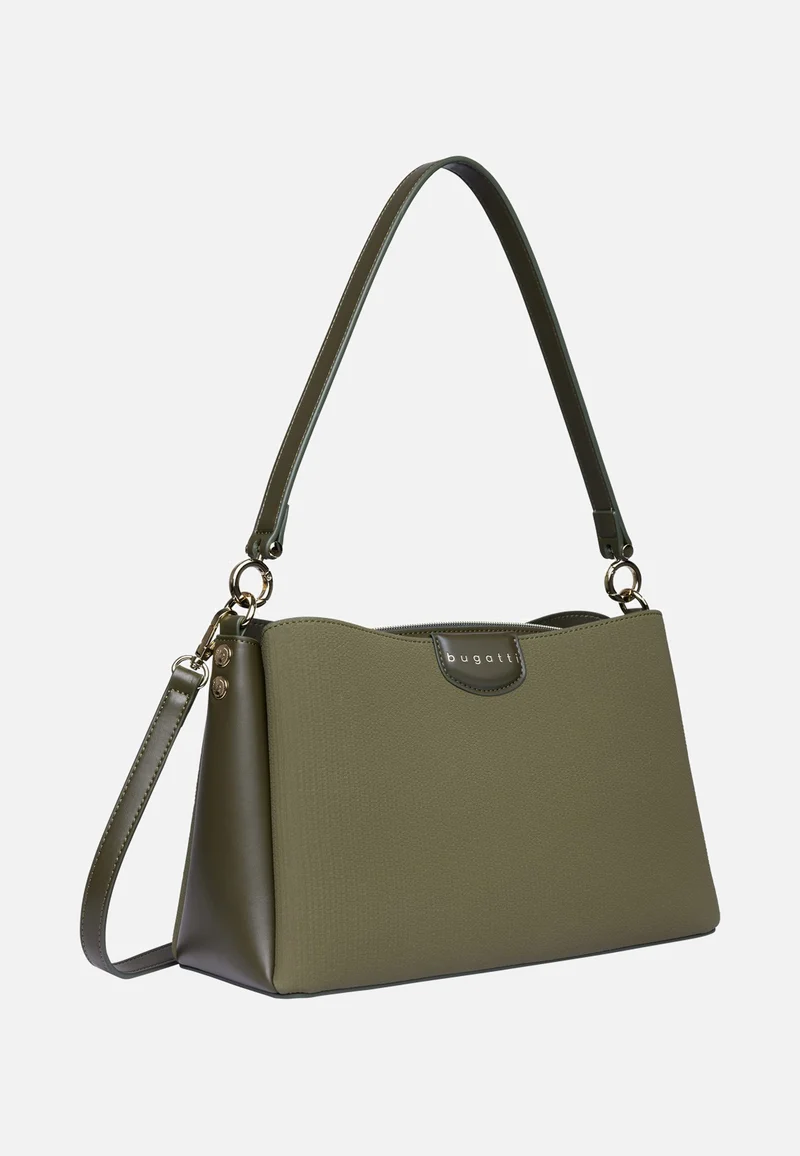 Leah Shoulder Bag M Olive - Schultertasche