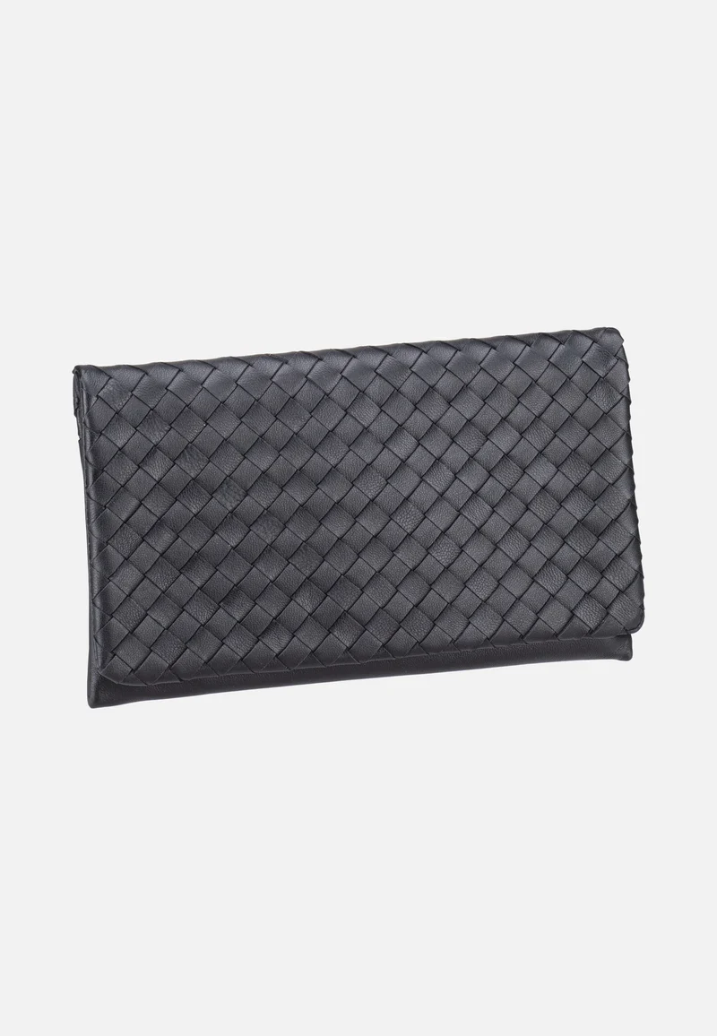 Clutch Piuma Weaving Black/Nickel - Clutch