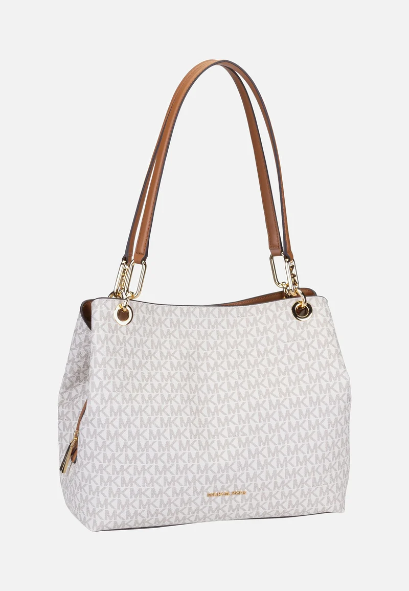 Kensington Large Shoulder Tote Vanilla/Acorn - Schultertasche
