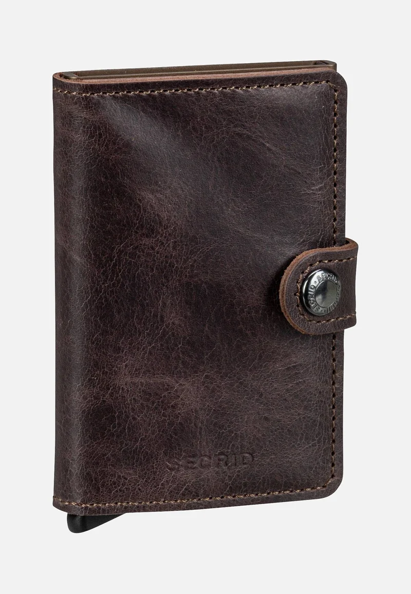 Miniwallet Vintage Chocolate - Portemonnaie