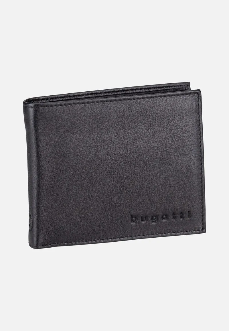 Sempre Wallet With Flap Black - Portemonnaie