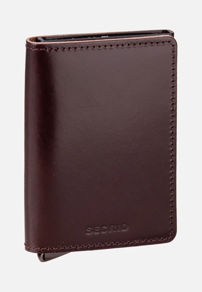 Slimwallet Dusk Dark Brown+ - Portemonnaie