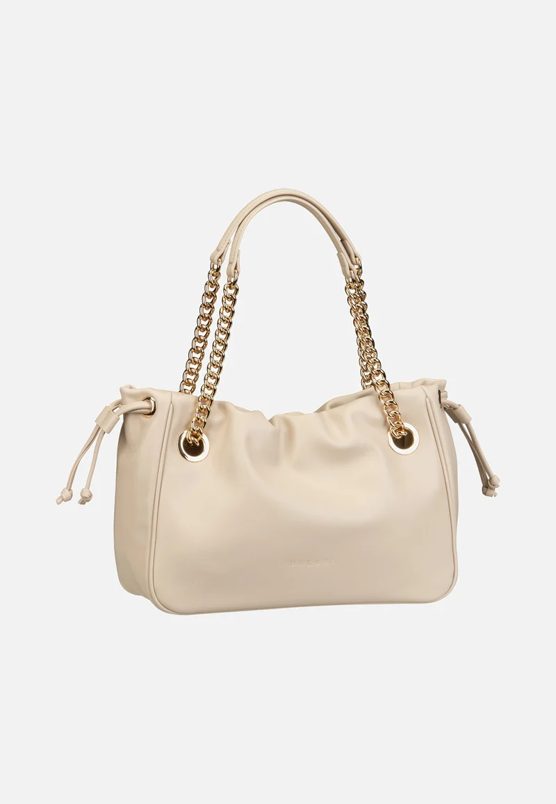 Leni Shoulder Bag M Beige - Umhängetasche