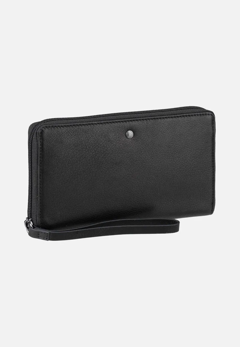 Black Magic Zip-Ladies Longwallet Black - Portemonnaie