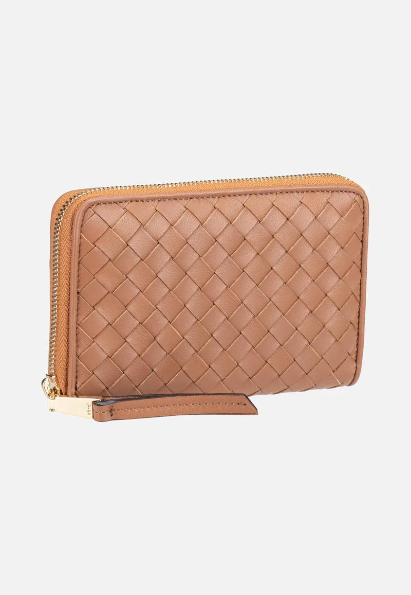 Piuma Weaving Wallet Cuoio - Portemonnaie