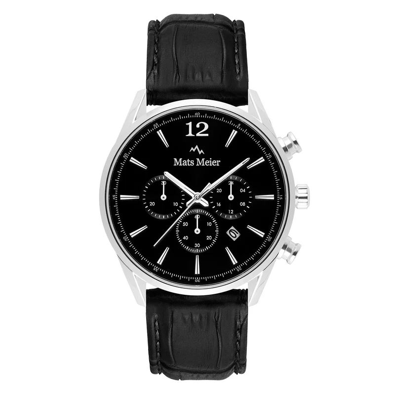 Mats Meier Grand Cornier herren Uhr Schwarz MM00106