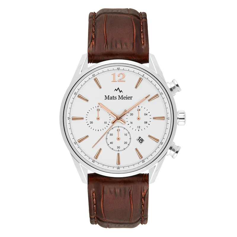 Mats Meier Grand Cornier herren Uhr Braun MM00105