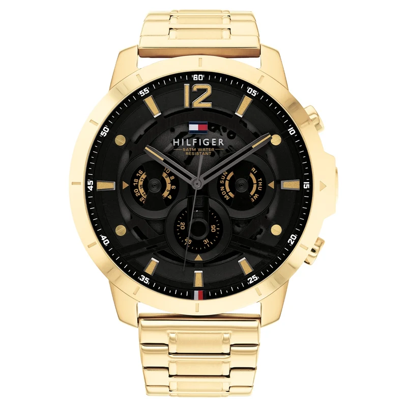 Tommy Hilfiger herren Uhr Gold TH1710511