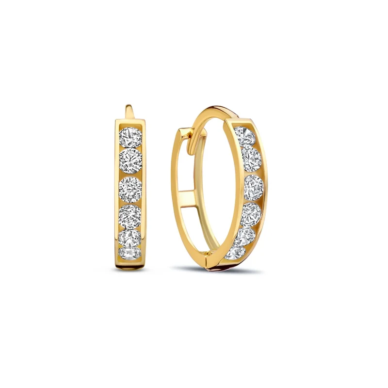 Beloro Jewels Monte Napoleone Stella 375er Gold Creolen BO360067