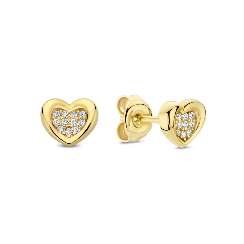 Beloro Jewels Monte Napoleone damen Ohrknöpfe 375 Gold BO360062