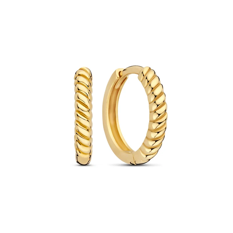 Beloro Jewels La Rinascente Fleur 9 Karat Creolen BO360105