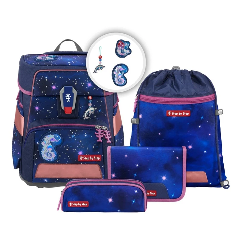 Step By Step Space Reflect school satchel set