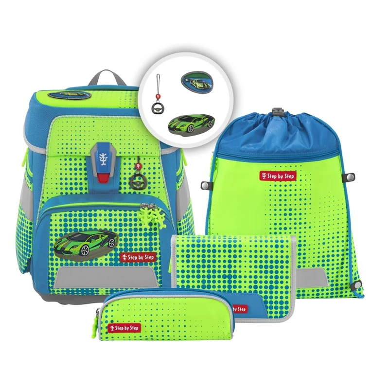 Step By Step Space Neon Schulranzen-Set