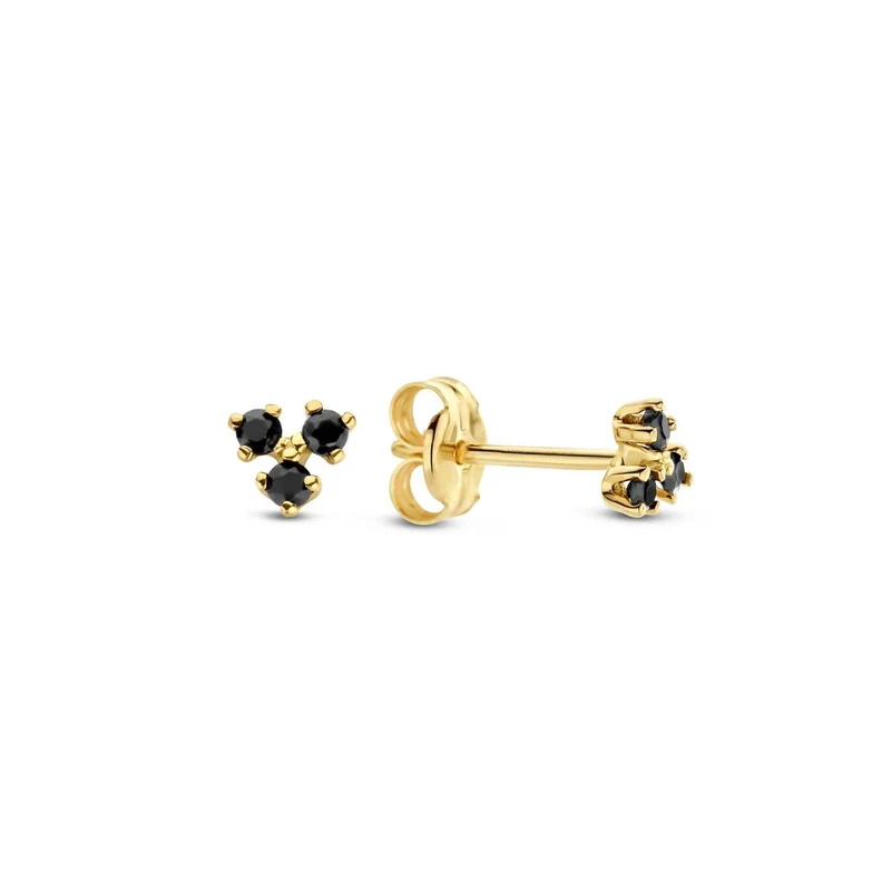 Jackie Gold damen Ohrknöpfe 585 Gold JKE23.012