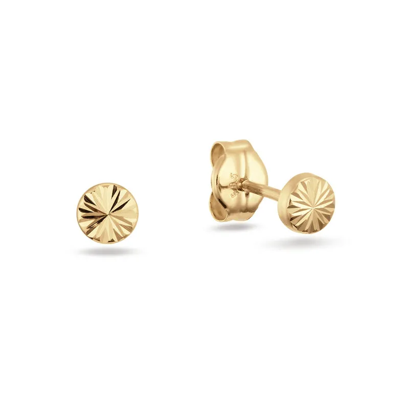 Jackie Gold Soleil Ohrstecker Aus 14 Karat Gold 585 JKE25.523