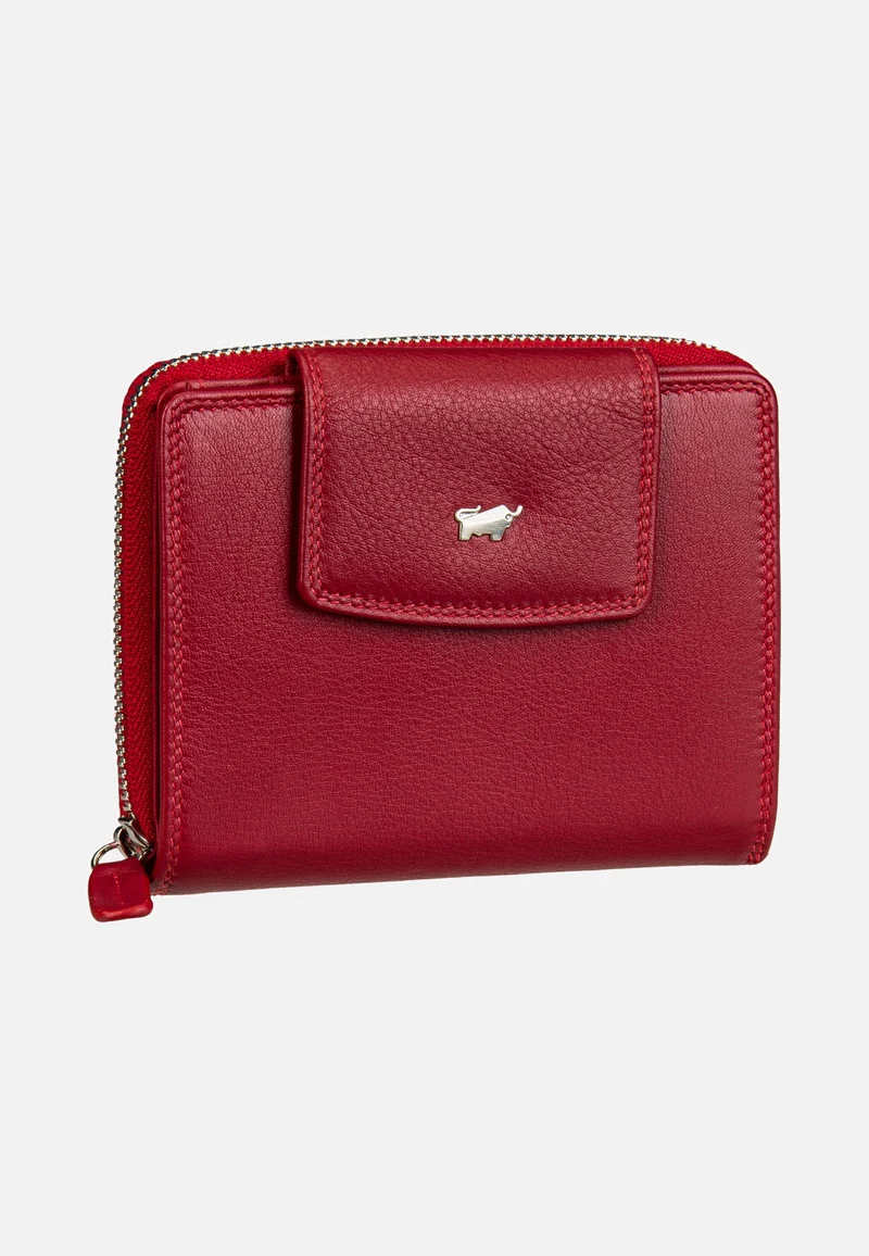 Golf RFID Zip-Wallet M 12Cs Red - Portemonnaie