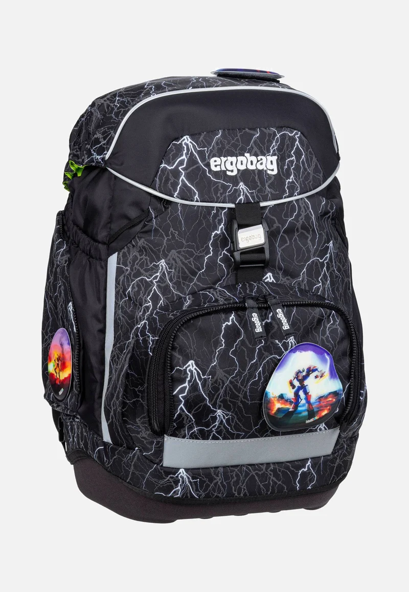 pack Set GLOW Super ReflektBär - Schulranzen