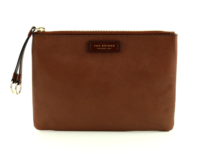 The Bridge Carlotta toiletry bag Marrone