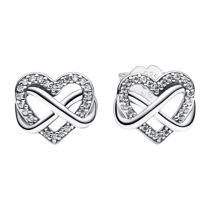 Pandora Moments damen Ohrknöpfe Silber 292667C01