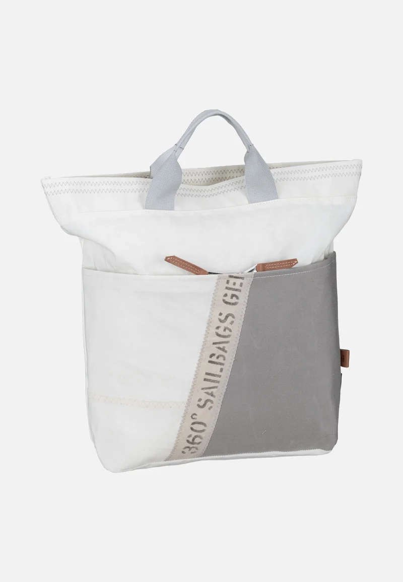 Kaje Stencil Weiss/Grau - Rucksack