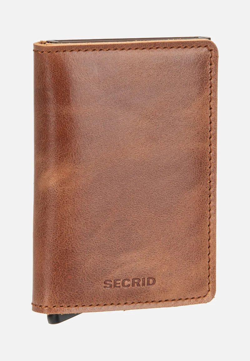 Slimwallet Vintage Cognac-Brown - Portemonnaie