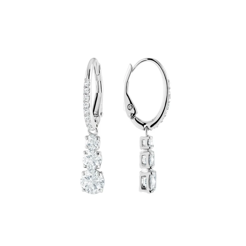 Swarovski Attract damen Ohrknöpfe Silber 5416155