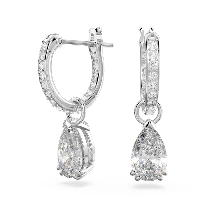 Swarovski damen Ohrknöpfe Silber 5636716