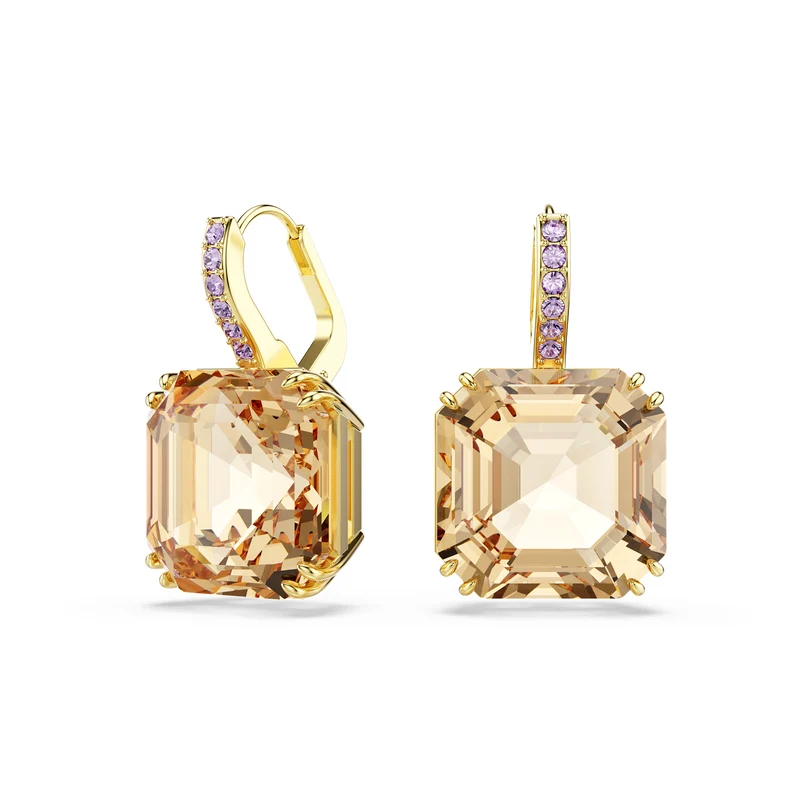 Swarovski Millenia Goldfarbene Ohrringe 5725744