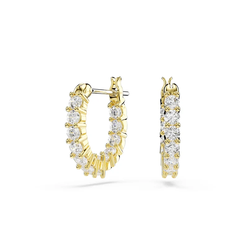 Swarovski Matrix Goldfarbene Ohrringe 5733398