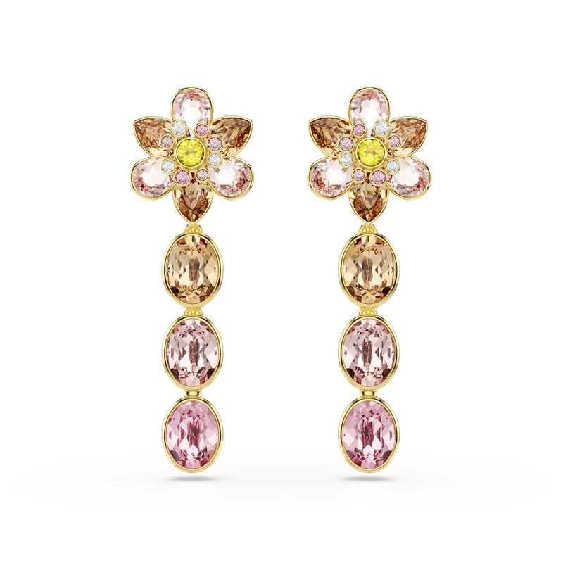 Swarovski Idyllia Goldfarbene Ohrringe 5732381